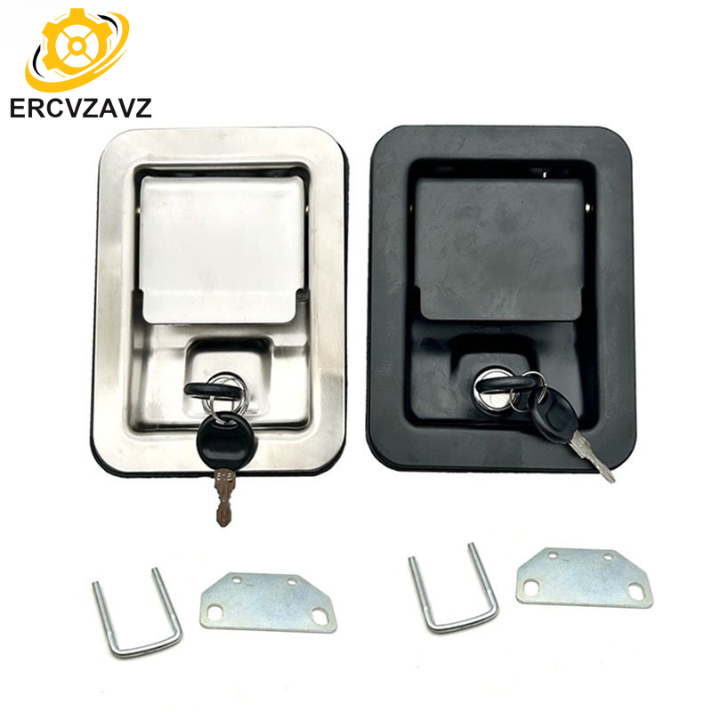 Cabinet Lock Key - Toolbox Handle Latch with 2 Keys