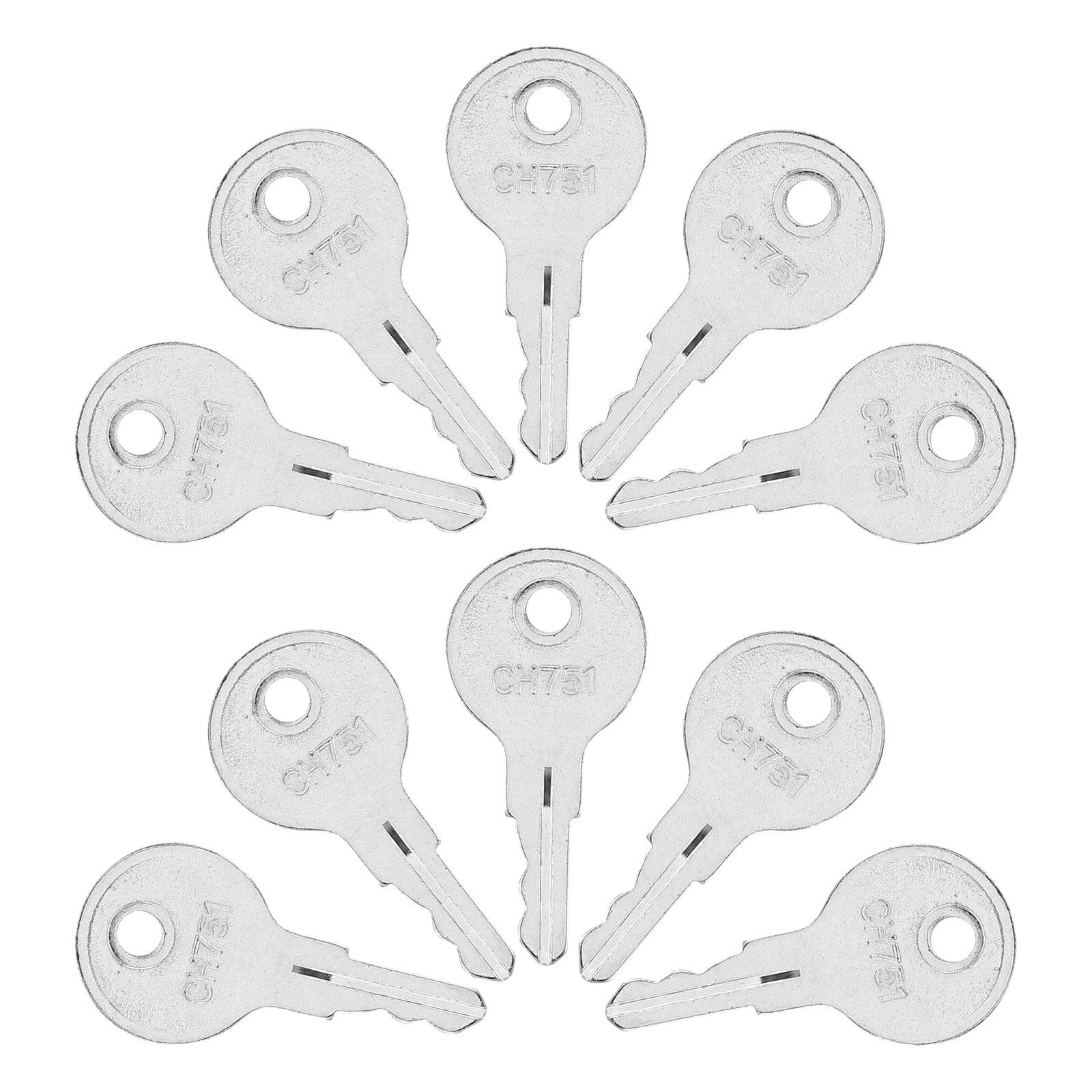 Cabinet Lock Key - 10Pcs Universal Rv Keys Heavy Duty