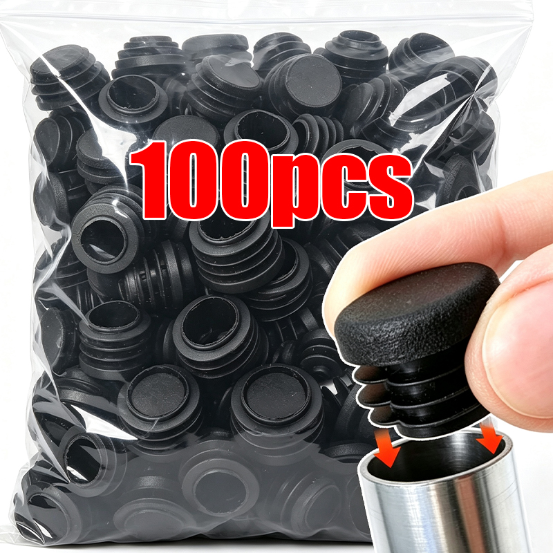 Furniture Hardware For Legs - 20-100PCS Chair Leg Caps Protector Round