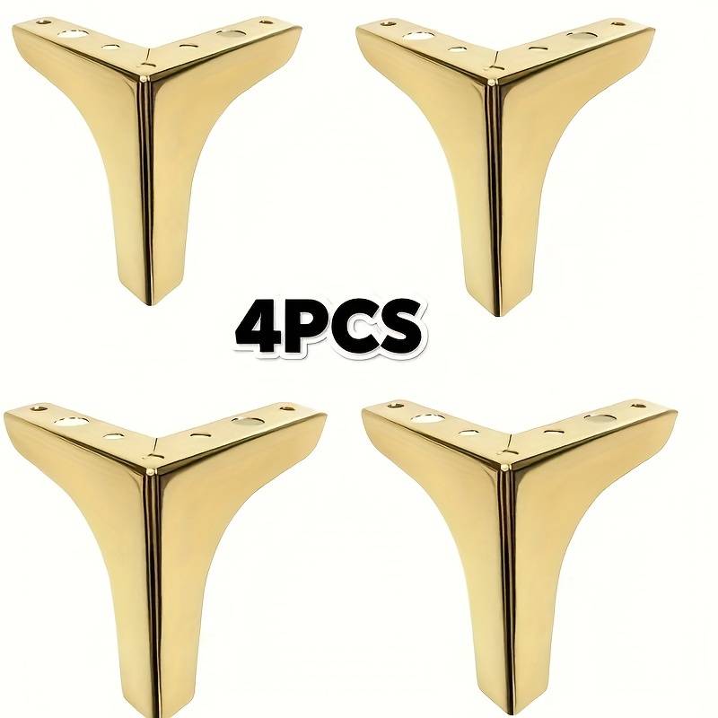 Furniture Hardware For Legs - 4pcs Metal Furniture Legs for Sofa