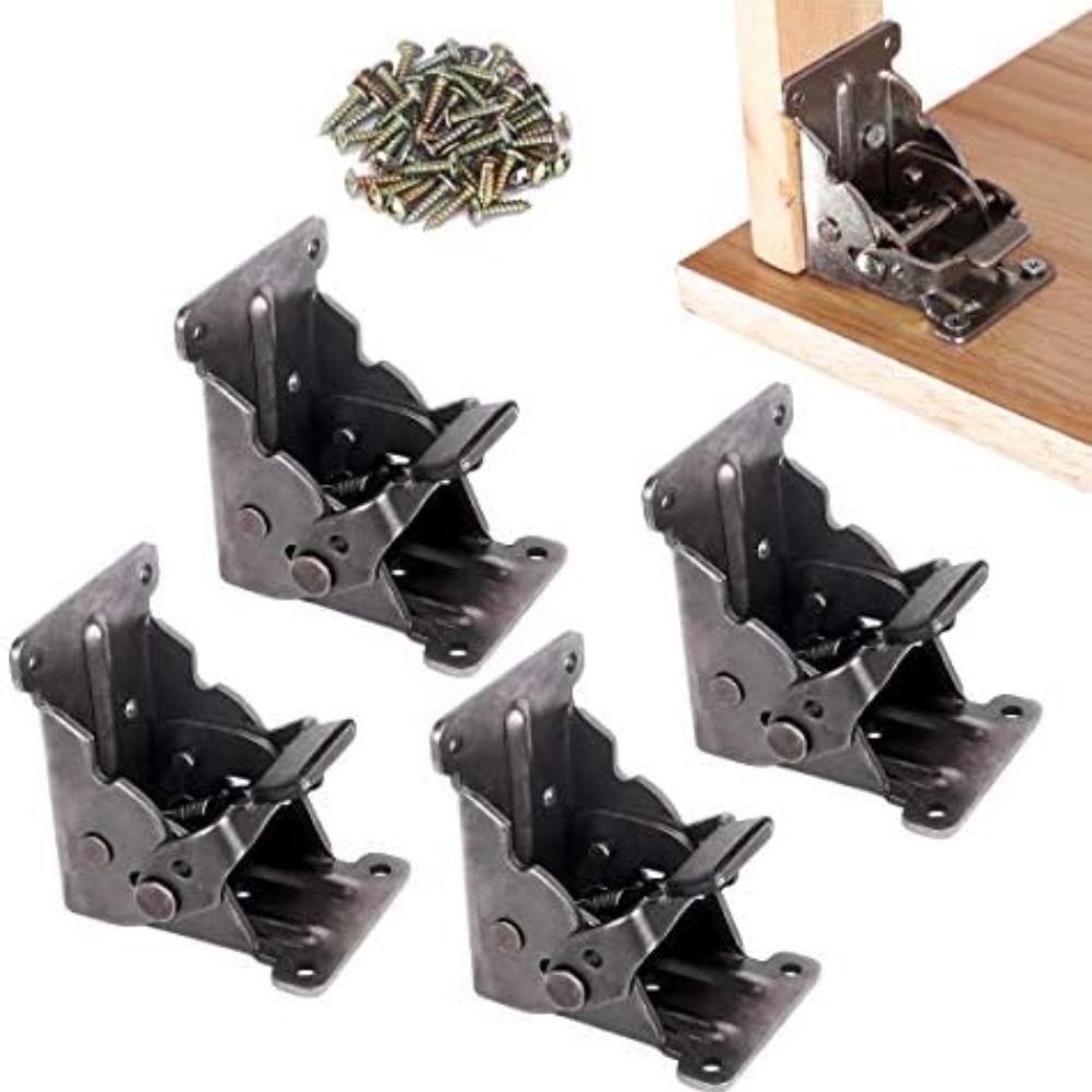 4pcs Heavy Duty Folding Bracke - Furniture Hardware For Legs review and price