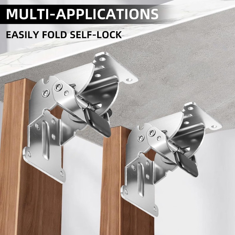 Self Locking Folding Hinge 90  - Furniture Hardware For Legs review and price