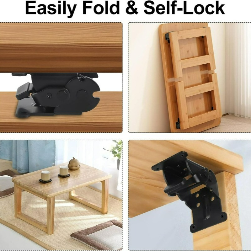 Self Locking Folding Hinge 90  - Furniture Hardware For Legs review and price