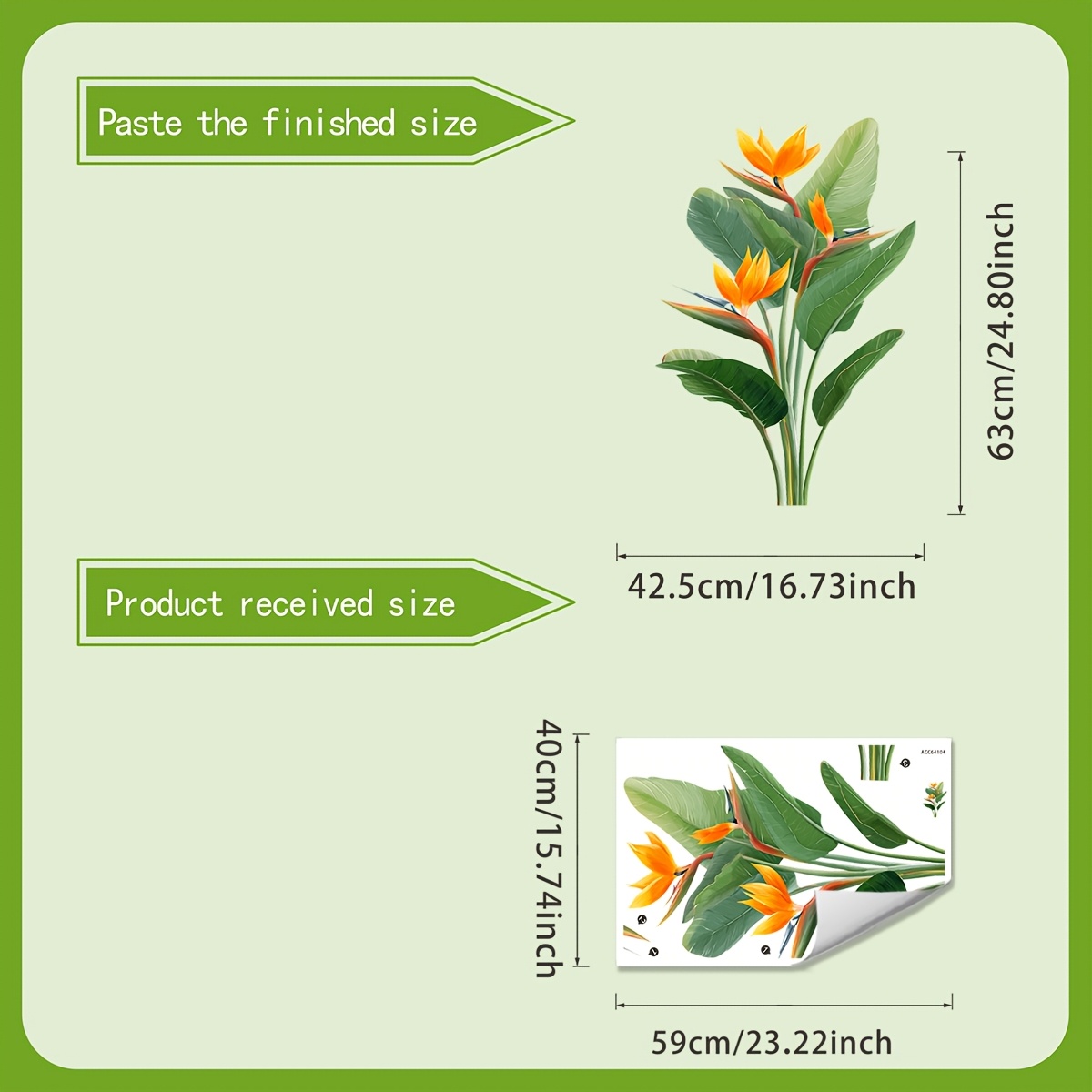 1 Piece of Jungle Leaf Wall St - Furniture Paradise & Hardware Ghaziabad Reviews review and price