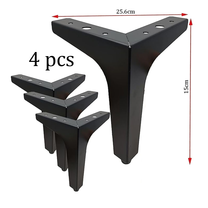 4Pcs Modern Triangle Metal Sof - Furniture Hardware For Legs review and price