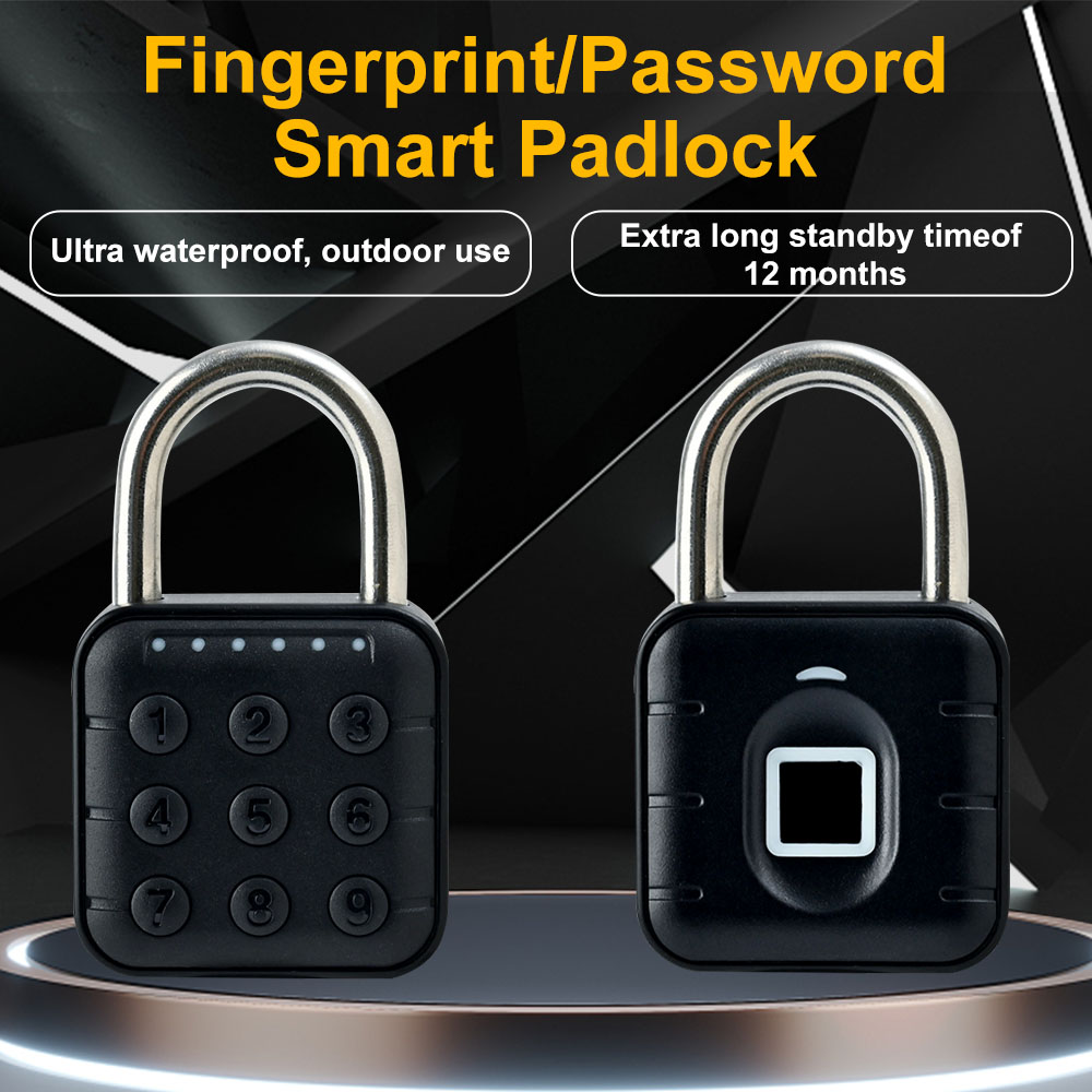 Smart Pad Lock Fingerprint Pad - Cabinet Lock Key review and price