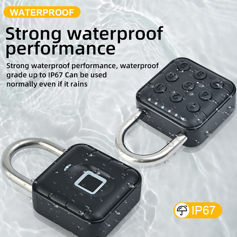 Smart Pad Lock Fingerprint Pad - Cabinet Lock Key review and price