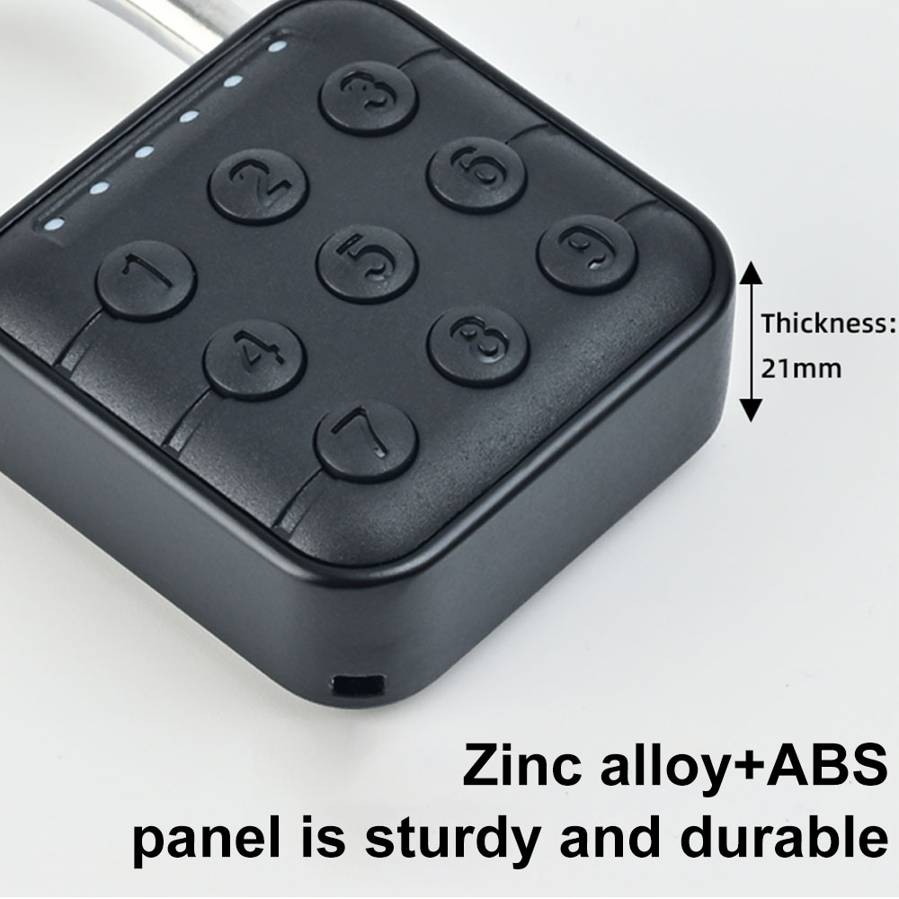Smart Pad Lock Fingerprint Pad - Cabinet Lock Key review and price